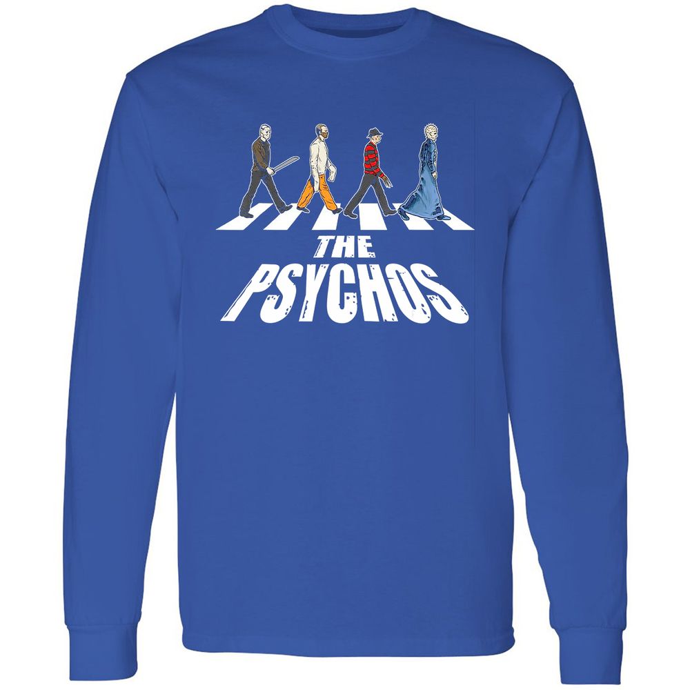 Long Sleeve T-Shirt - 4VCNVCRU - Royal - 8