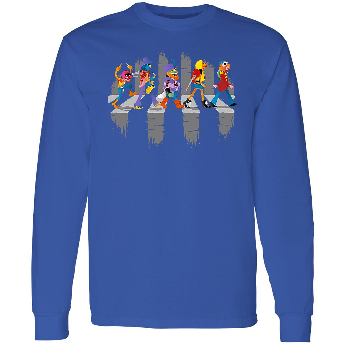 Long Sleeve T-Shirt - SRMFUGUP - Royal - 8