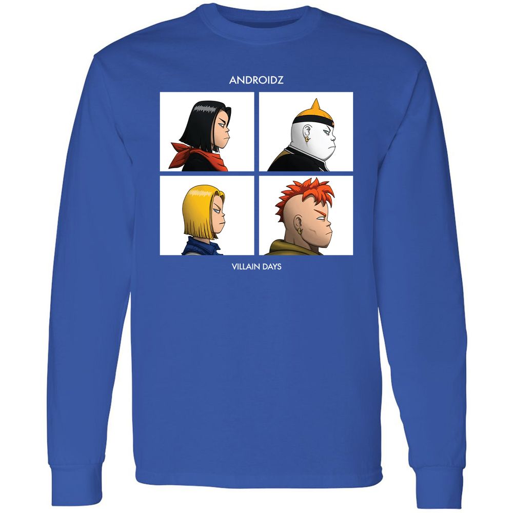 Long Sleeve T-Shirt - KWEELFGS - Royal - 8