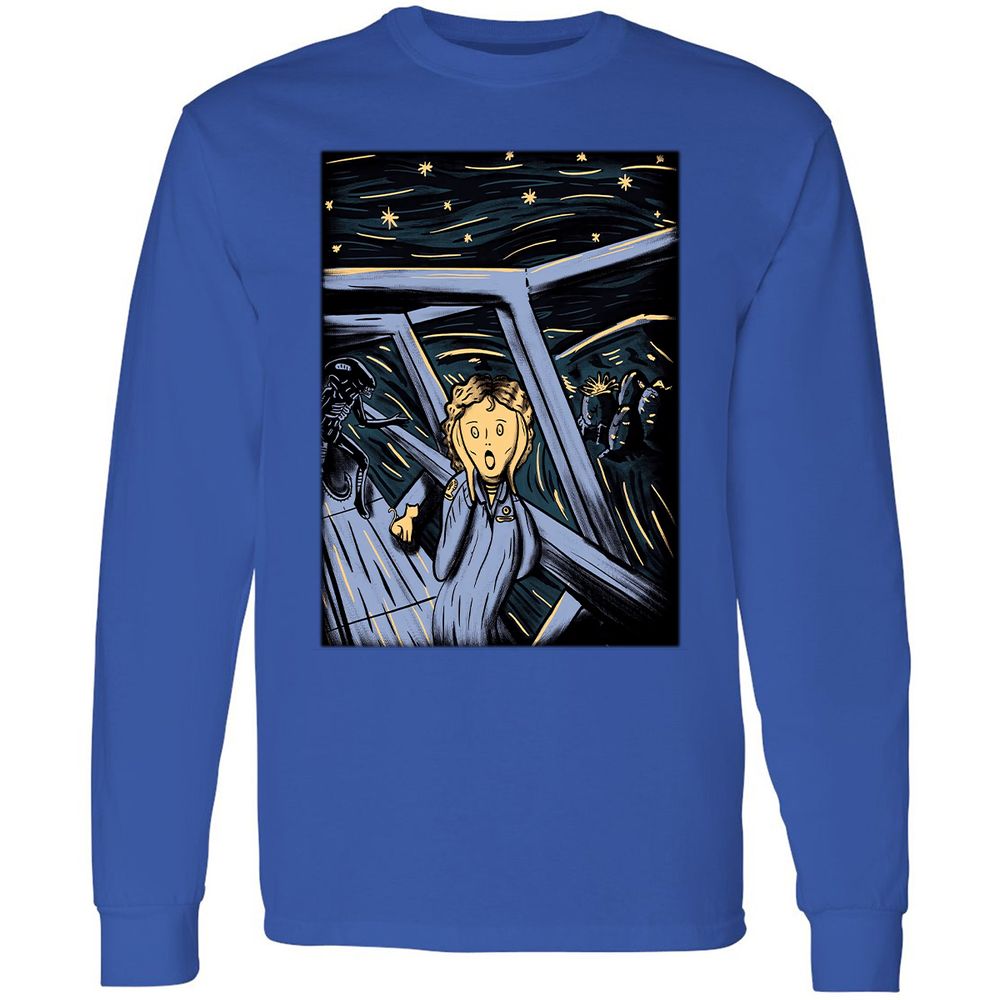 Long Sleeve T-Shirt - XPWA39ZW - Royal - 8