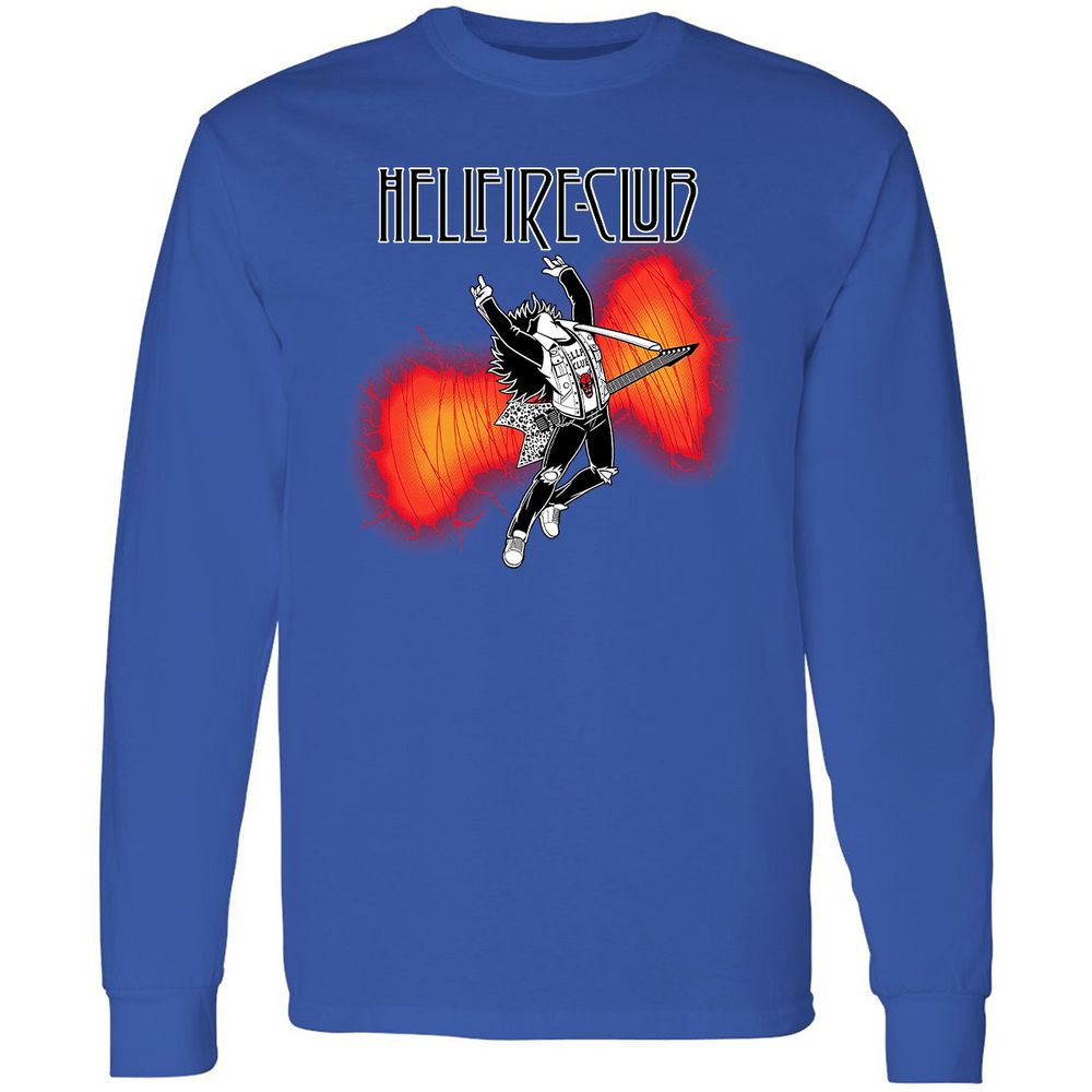 Long Sleeve T-Shirt - ZS6A2BGN - Royal - 8