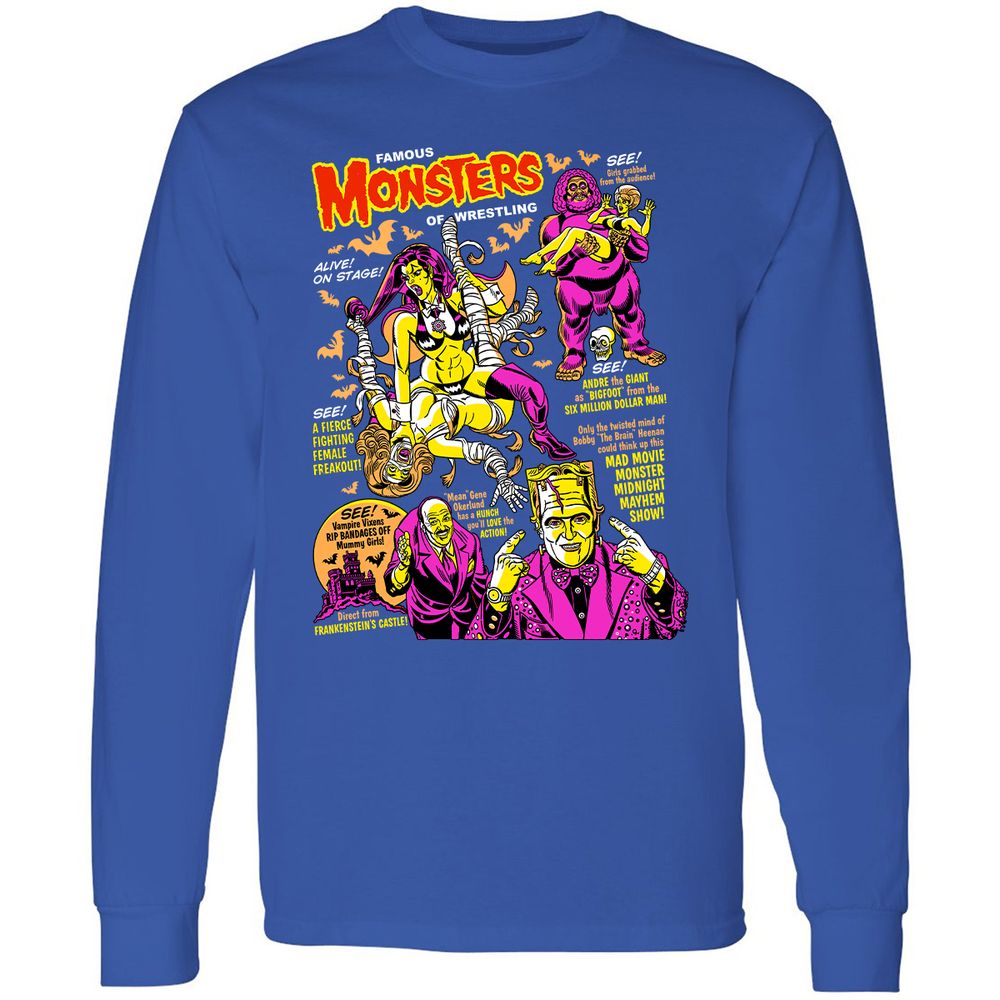 Long Sleeve T-Shirt - 77TL4MBJ - Royal - 8