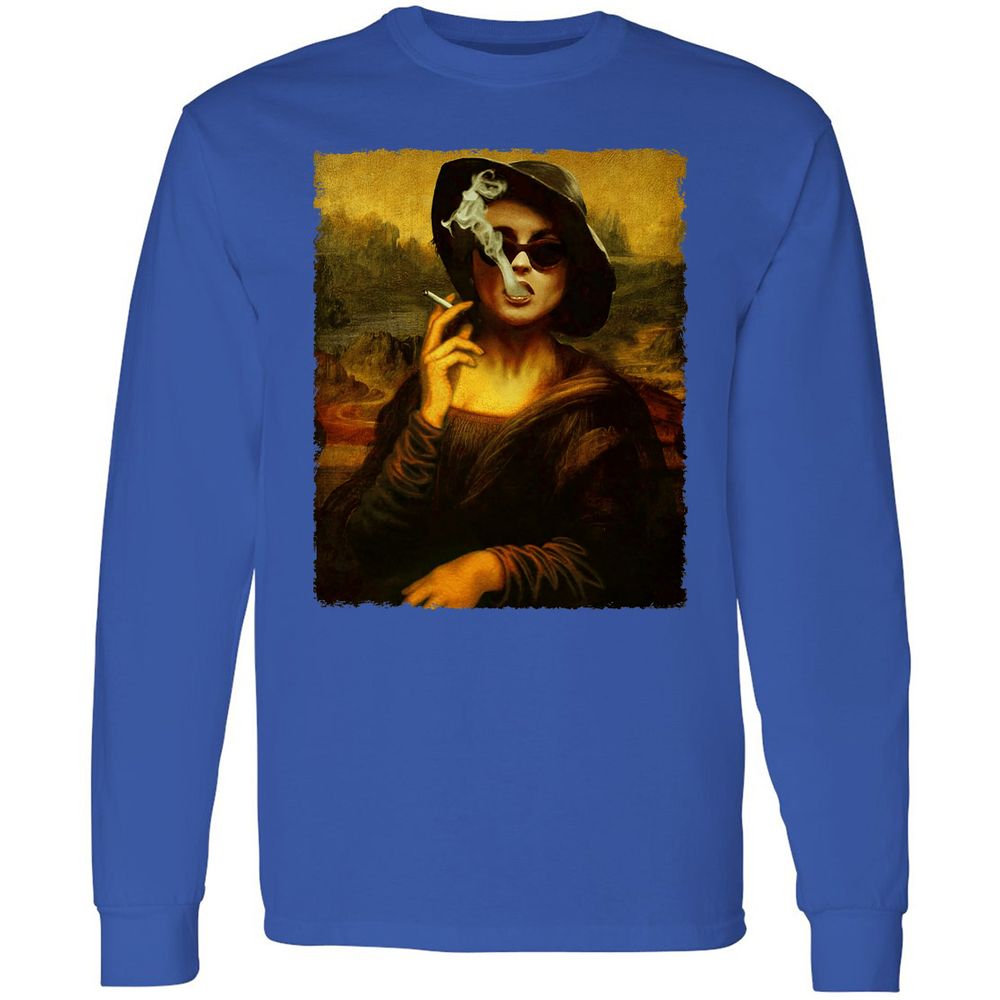 Long Sleeve T-Shirt - REQLPQFD - Royal - 8