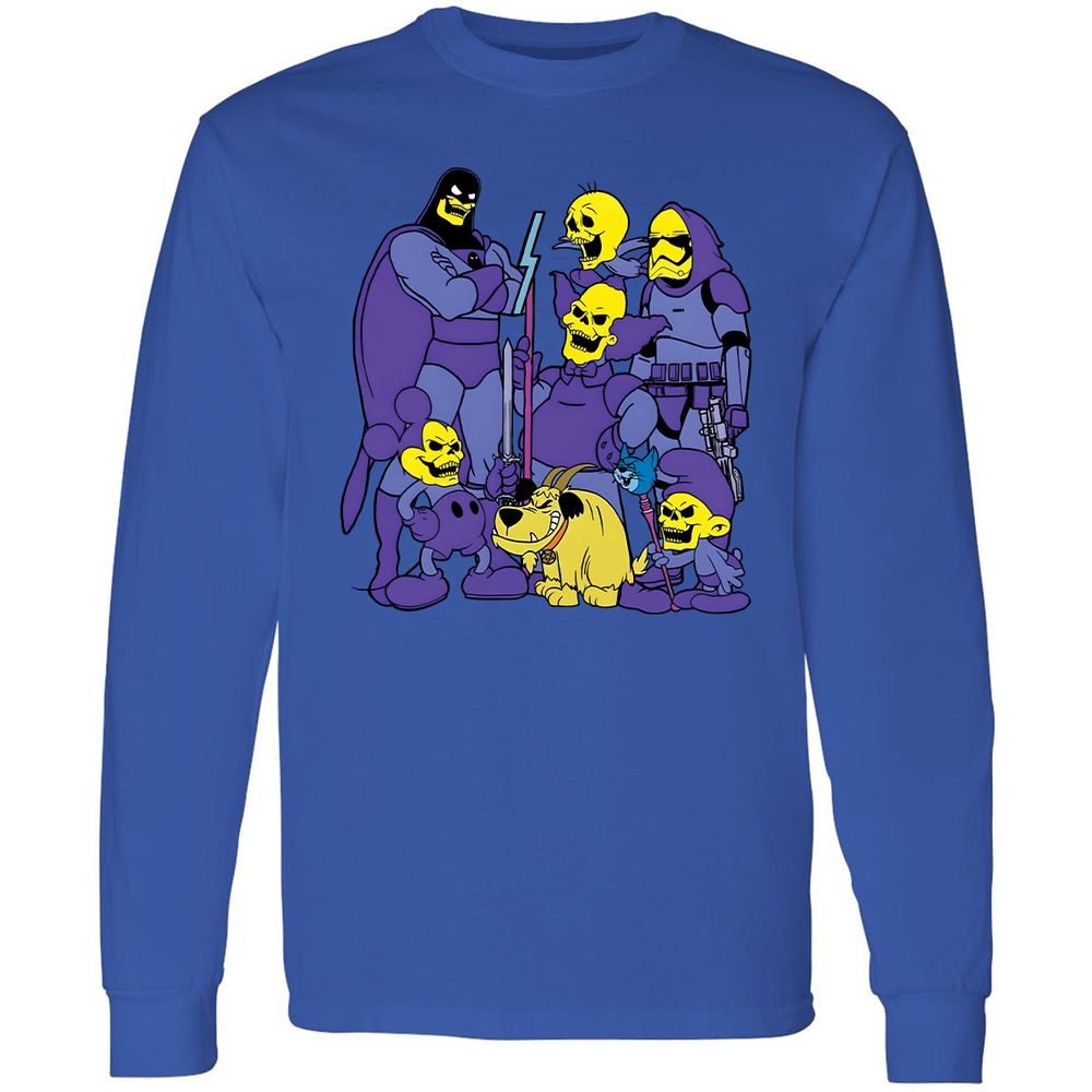 Long Sleeve T-Shirt - DFP1VWP3 - Royal - 8