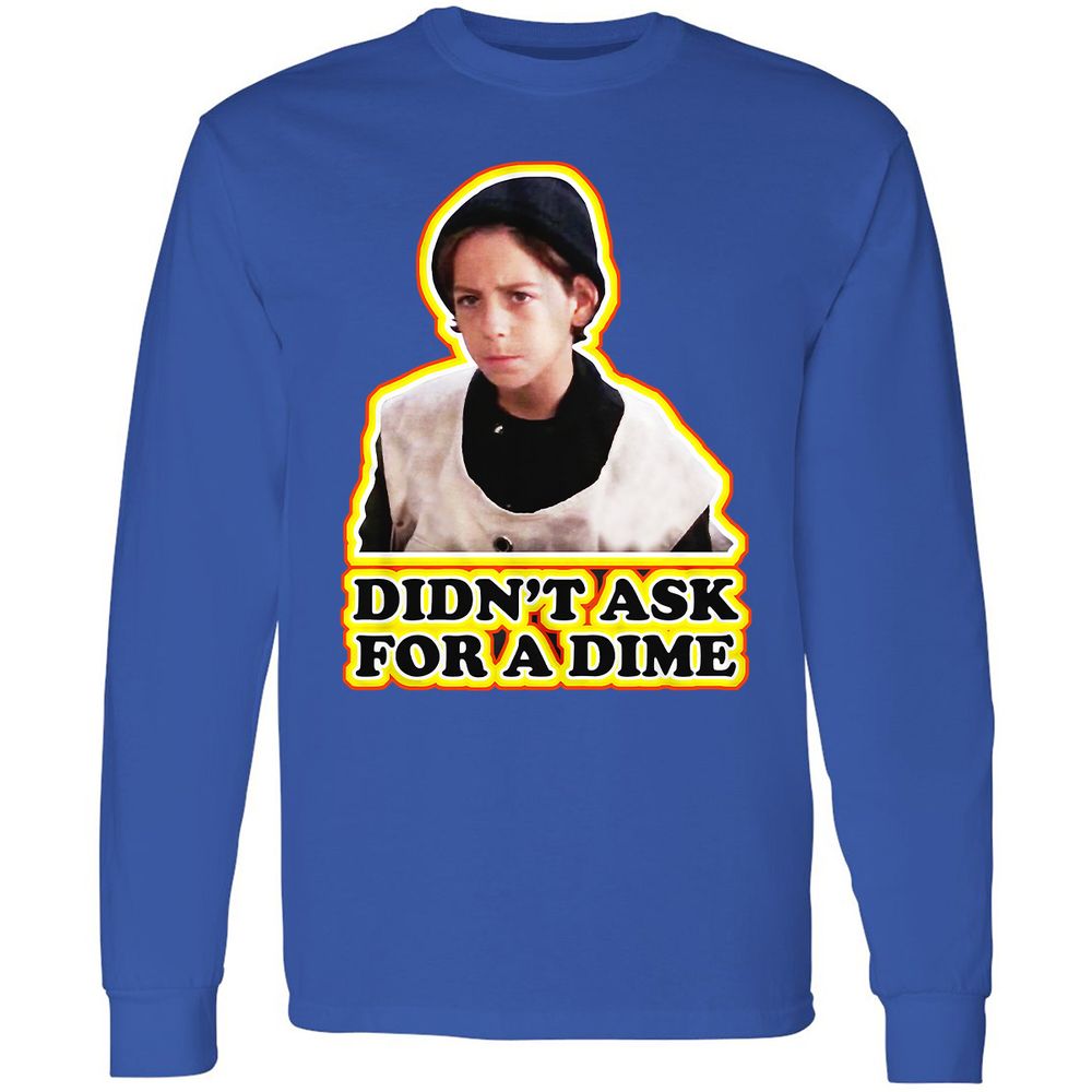 Long Sleeve T-Shirt - A9ZH8JLH - Royal - 8