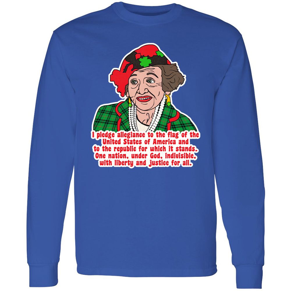 Long Sleeve T-Shirt - ATE44A9B - Royal - 8