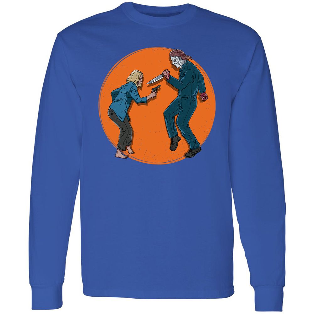 Long Sleeve T-Shirt - EHH8PYJQ - Royal - 8
