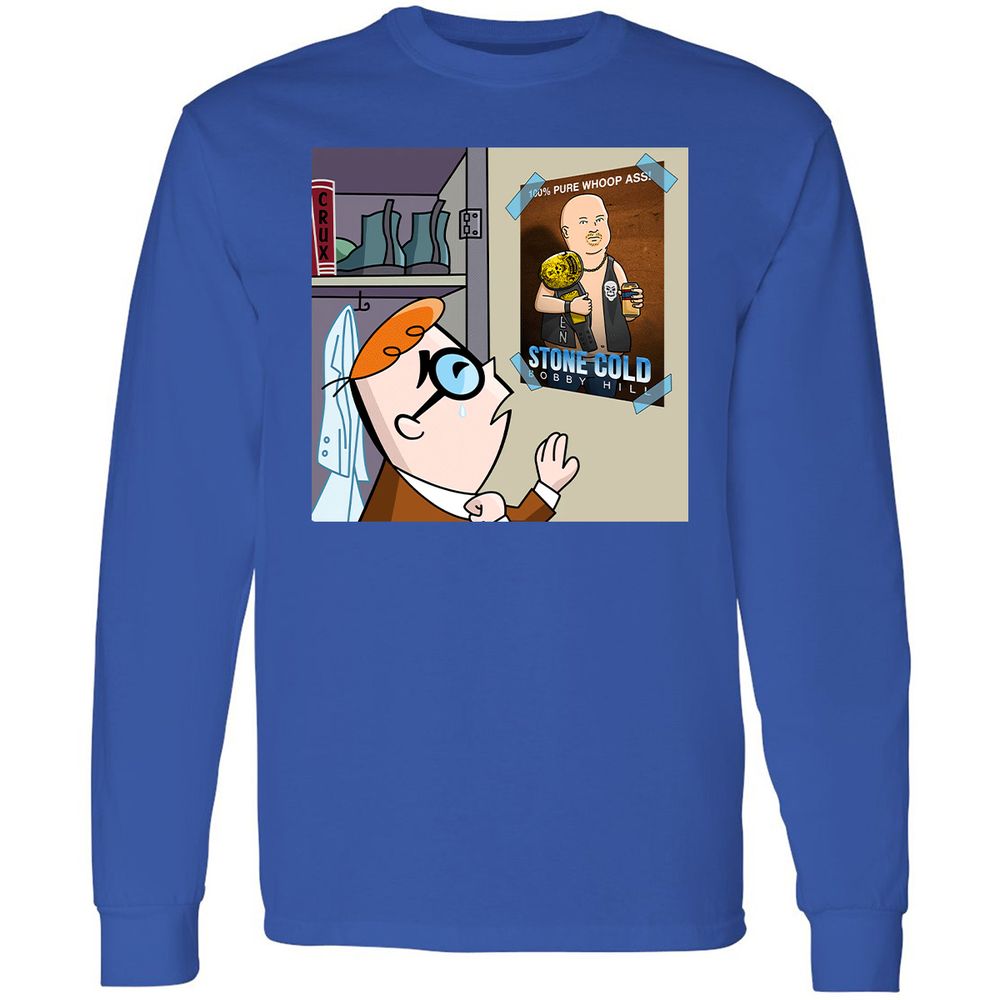 Long Sleeve T-Shirt - S6NS5QV7 - Royal - 8