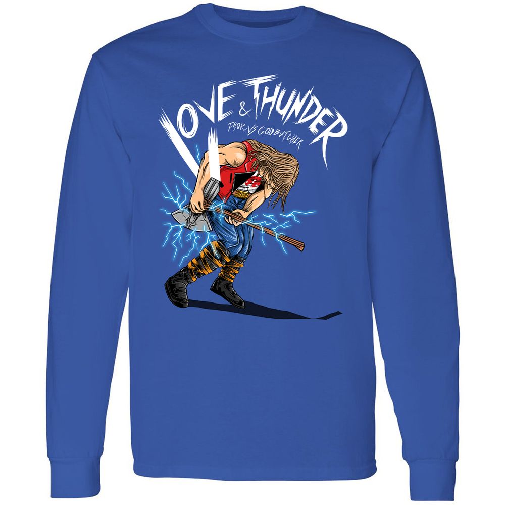 Long Sleeve T-Shirt - EPL7C2RC - Royal - 8