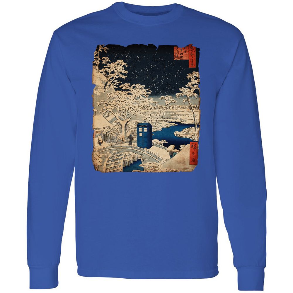 Long Sleeve T-Shirt - G4LP5BSZ - Royal - 8