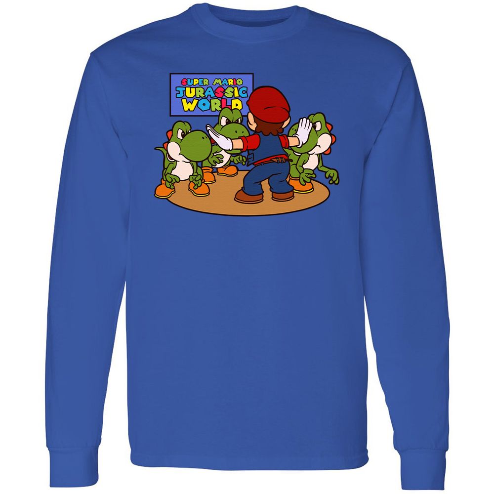 Long Sleeve T-Shirt - AEXEXE1T - Royal - 8