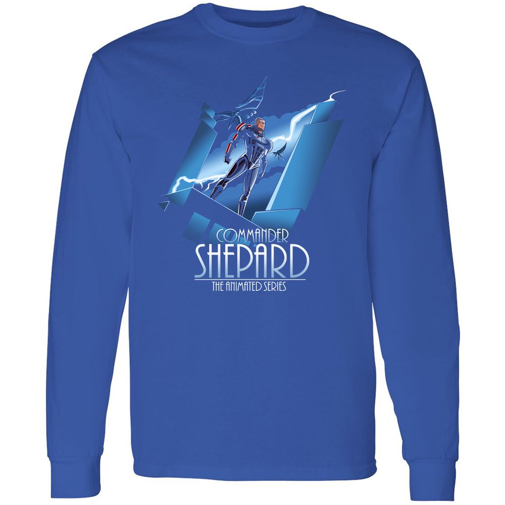 Long Sleeve T-Shirt - YMRS1DDF - Royal - 8