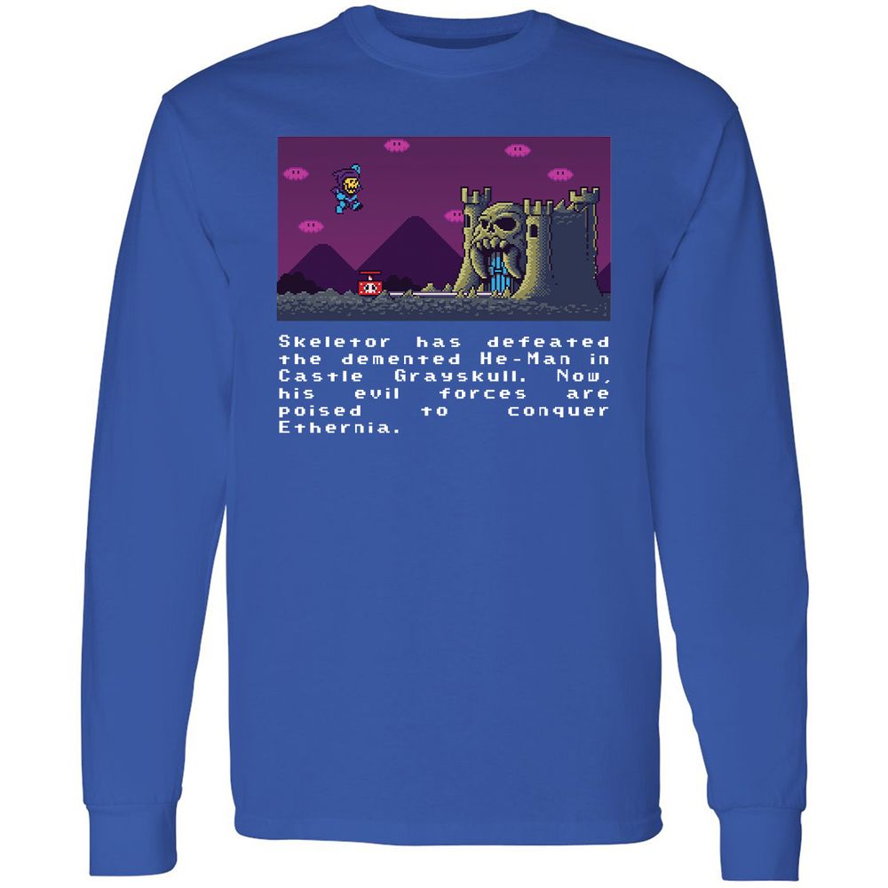 Long Sleeve T-Shirt - BG3FEJB5 - Royal - 8