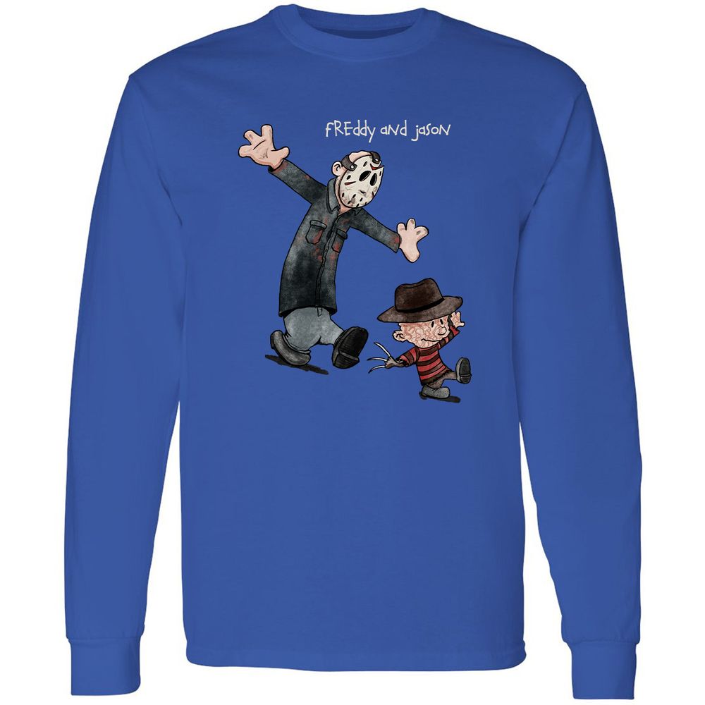 Long Sleeve T-Shirt - B6T3XTSK - Royal - 8