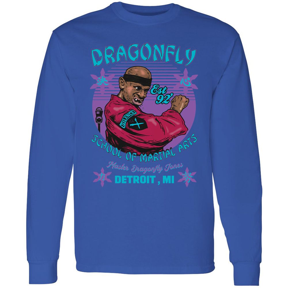 Long Sleeve T-Shirt - 216SE9XX - Royal - 8