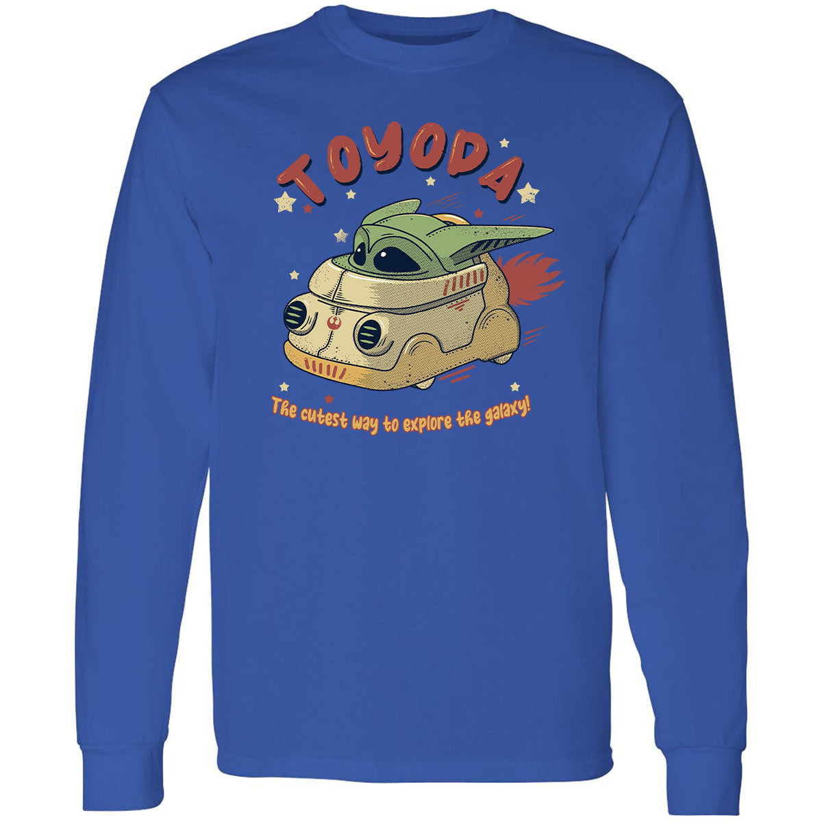 Long Sleeve T-Shirt - 756G93BR - Royal - 8