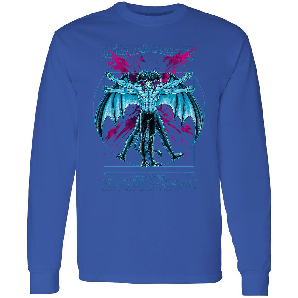Long Sleeve T-Shirt - 158Y3DMZ - Royal - 8