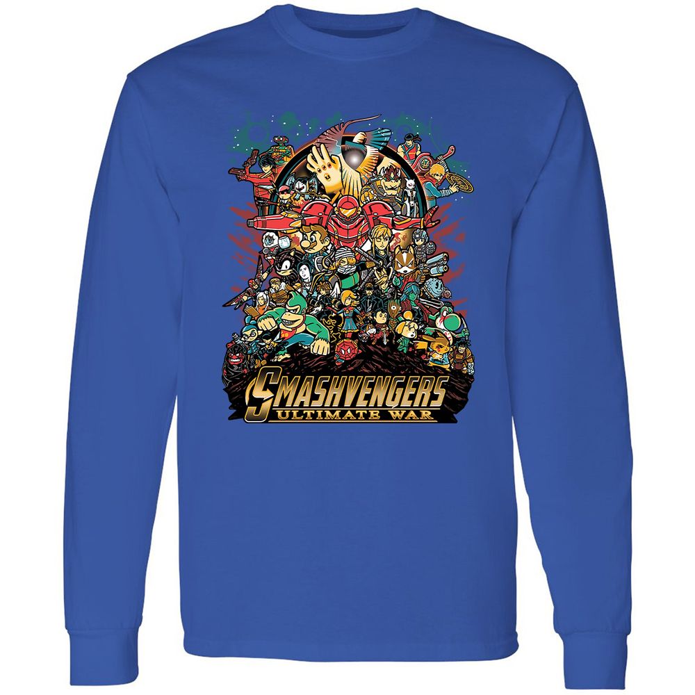 Long Sleeve T-Shirt - AMF1ZGFC - Royal - 8