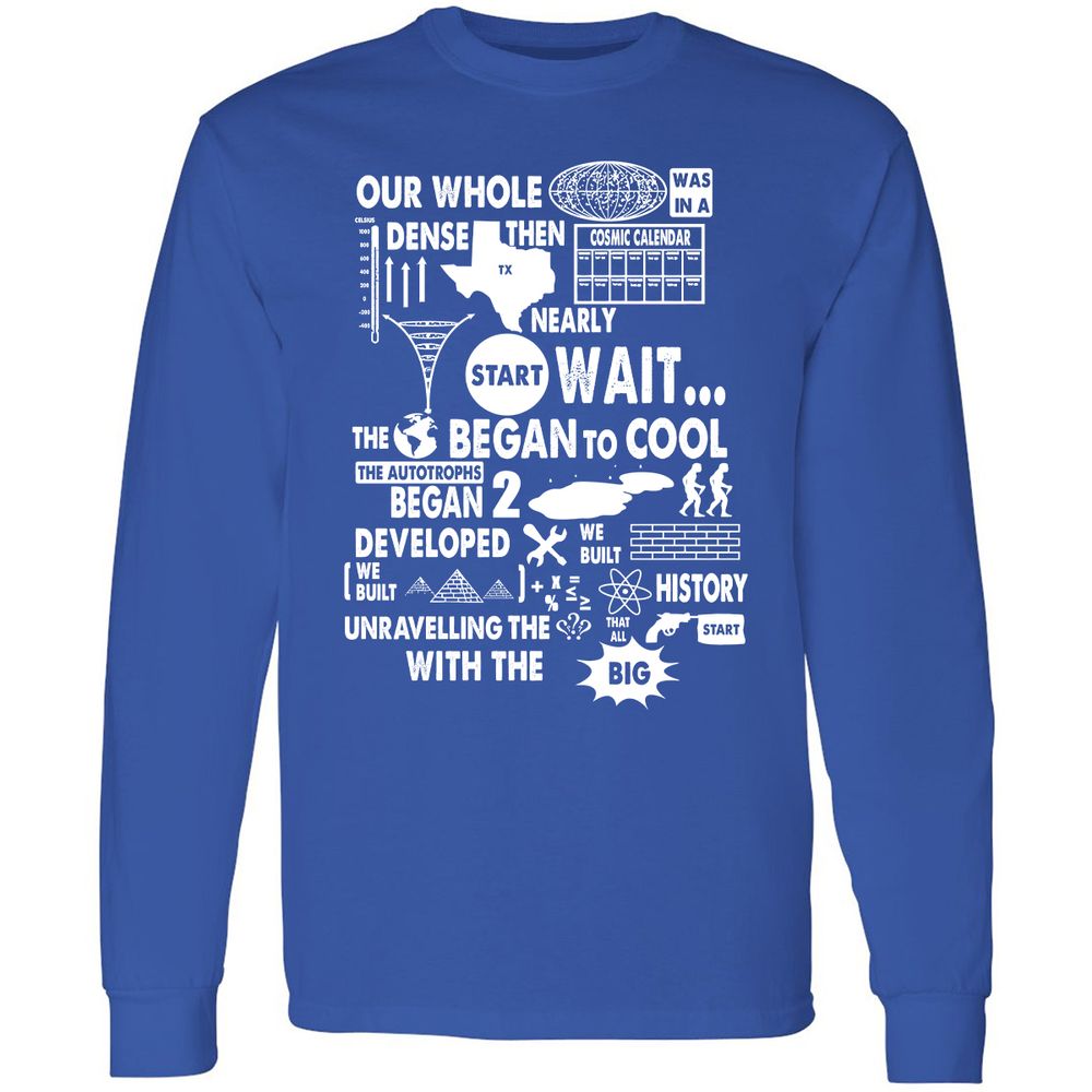 Long Sleeve T-Shirt - 26KAP983 - Royal - 8