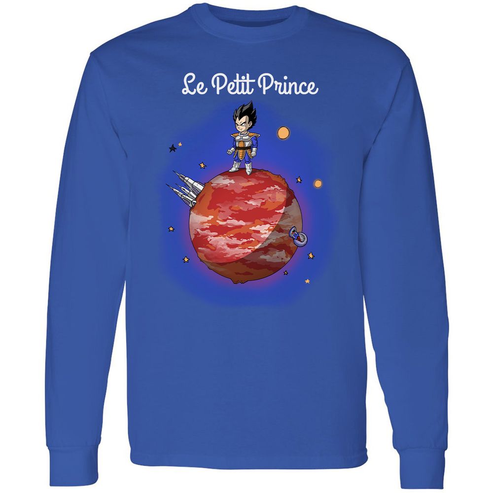 Long Sleeve T-Shirt - E37UUT8U - Royal - 8