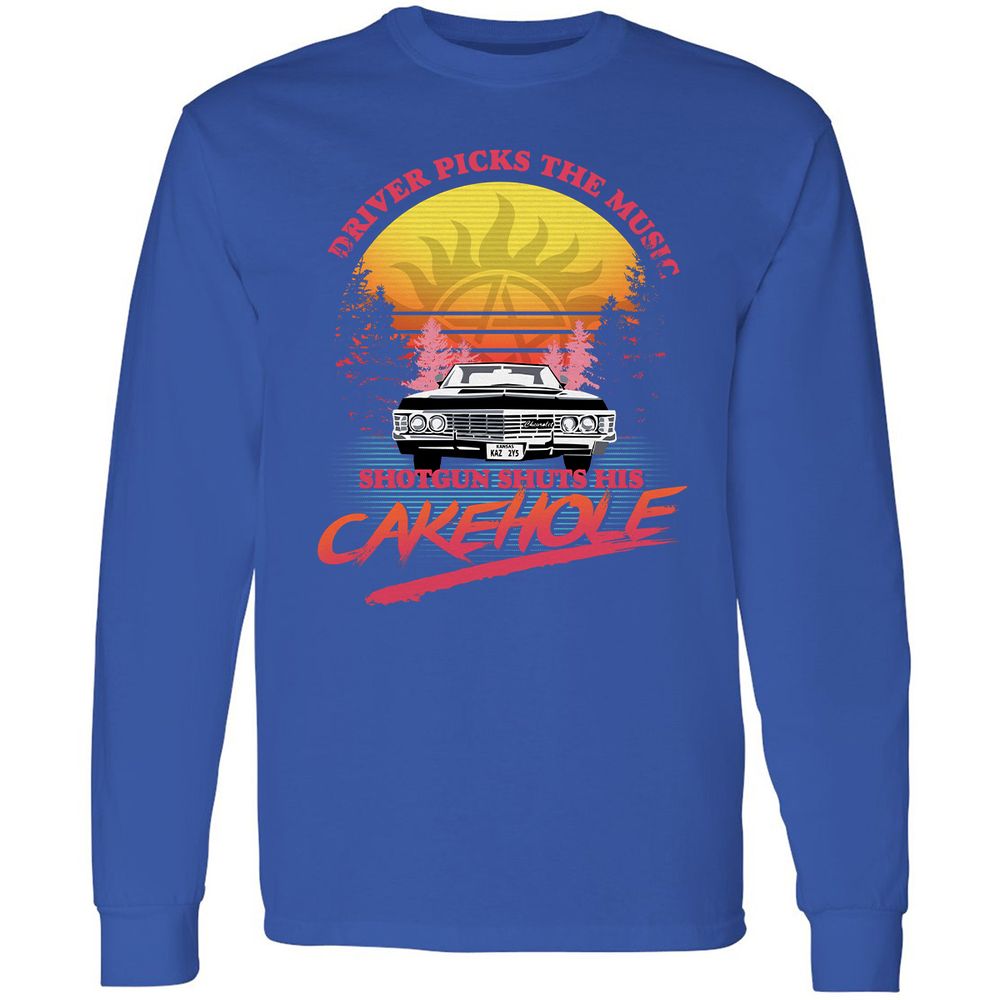 Long Sleeve T-Shirt - 5RAZH9BH - Royal - 8