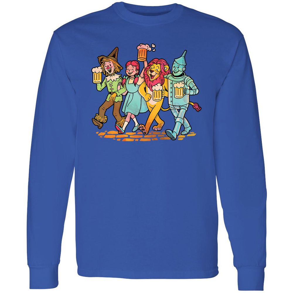 Long Sleeve T-Shirt - XRN6ALXH - Royal - 8