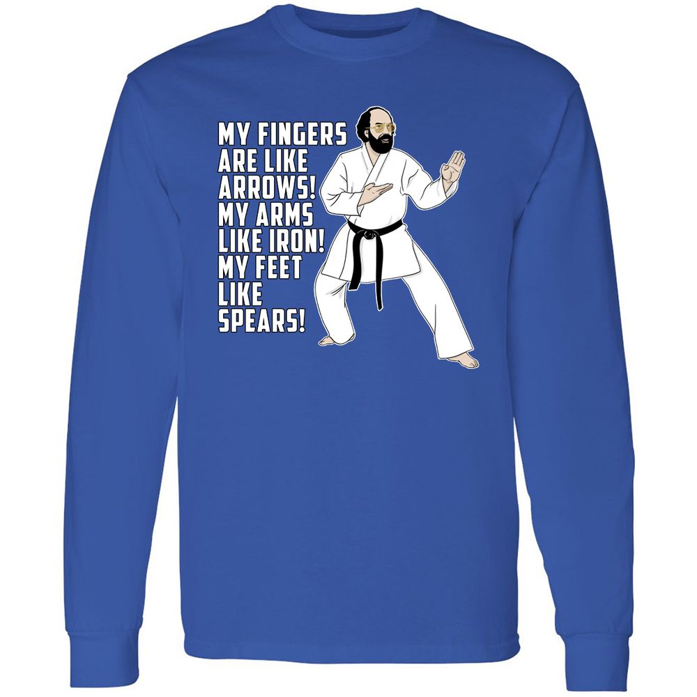 Long Sleeve T-Shirt - YVR1RSG4 - Royal - 8