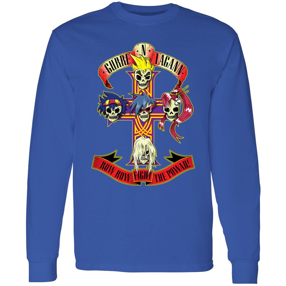 Long Sleeve T-Shirt - 634Y52TY - Royal - 8