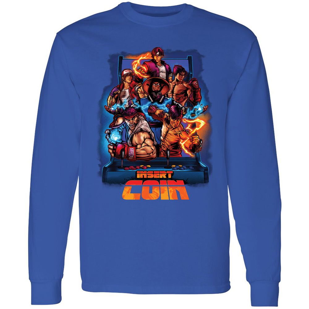 Long Sleeve T-Shirt - VGNV2YCW - Royal - 8