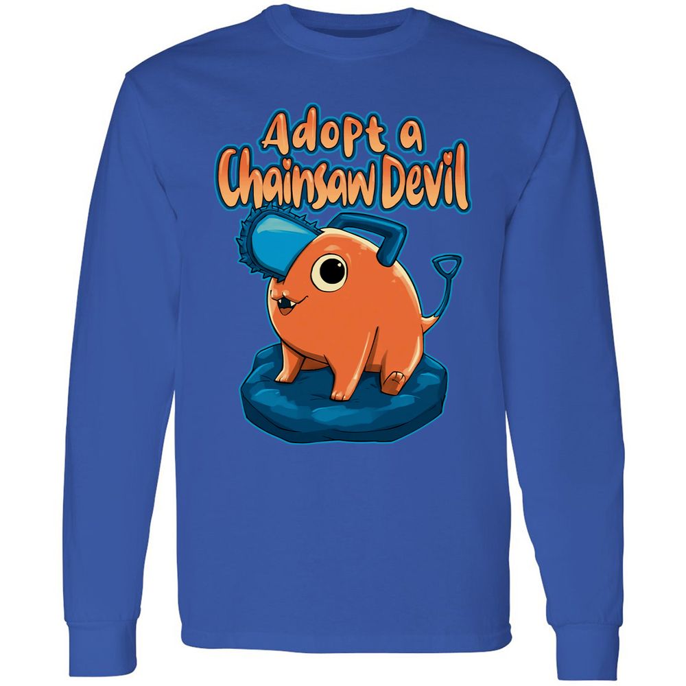 Long Sleeve T-Shirt - EW5YDDML - Royal - 8