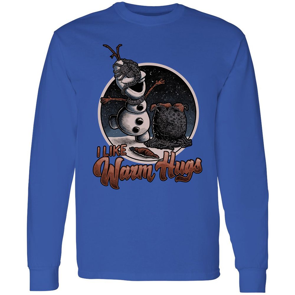 Long Sleeve T-Shirt - ACHB2J85 - Royal - 8