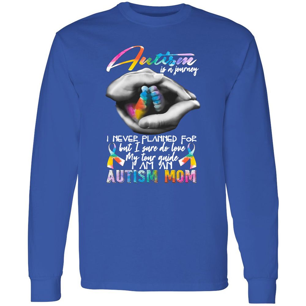 Long Sleeve T-Shirt - 4RPGVR1T - Royal - 8