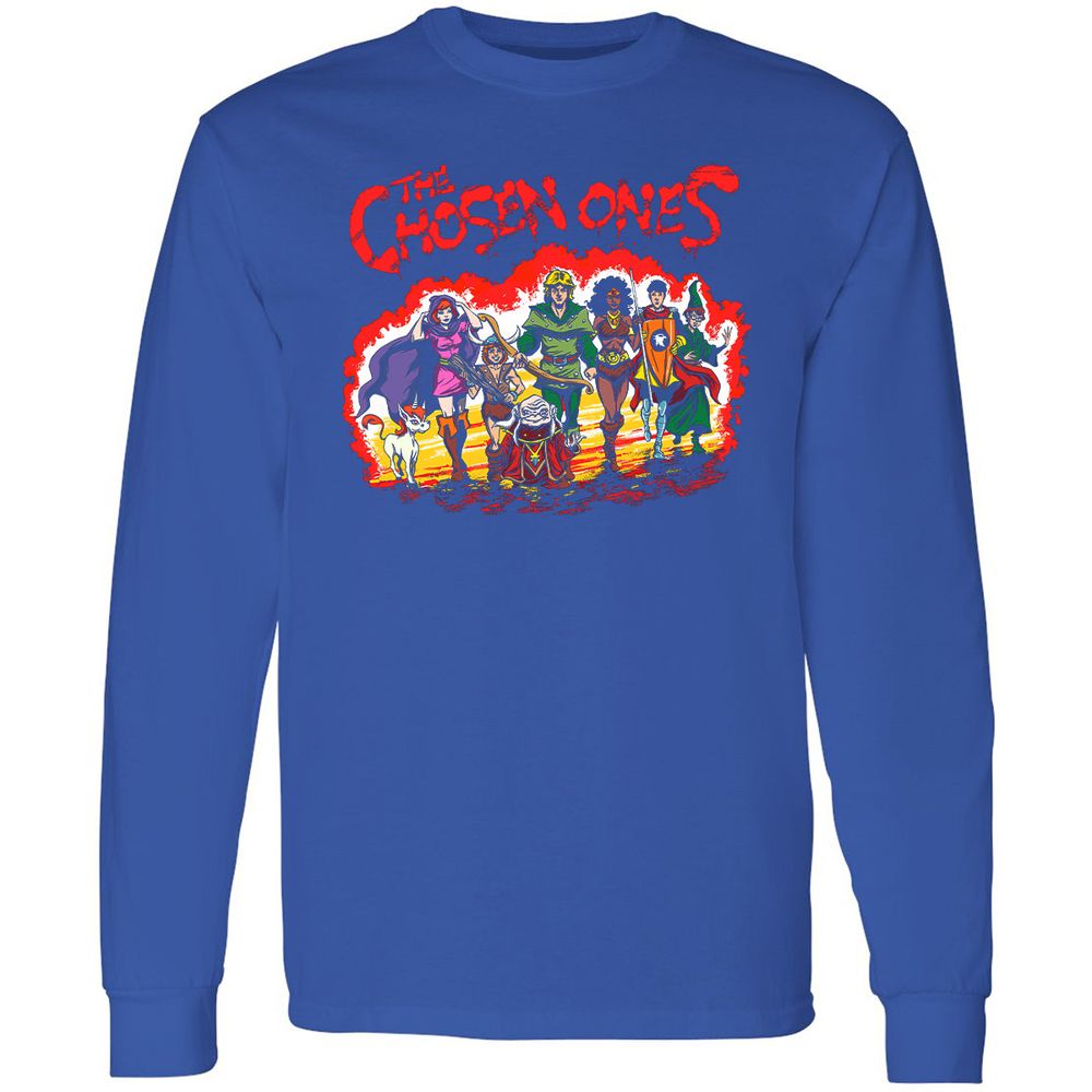 Long Sleeve T-Shirt - H18SE12K - Royal - 8