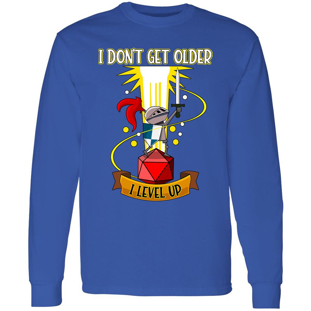 Long Sleeve T-Shirt - XBU7SRRD - Royal - 8