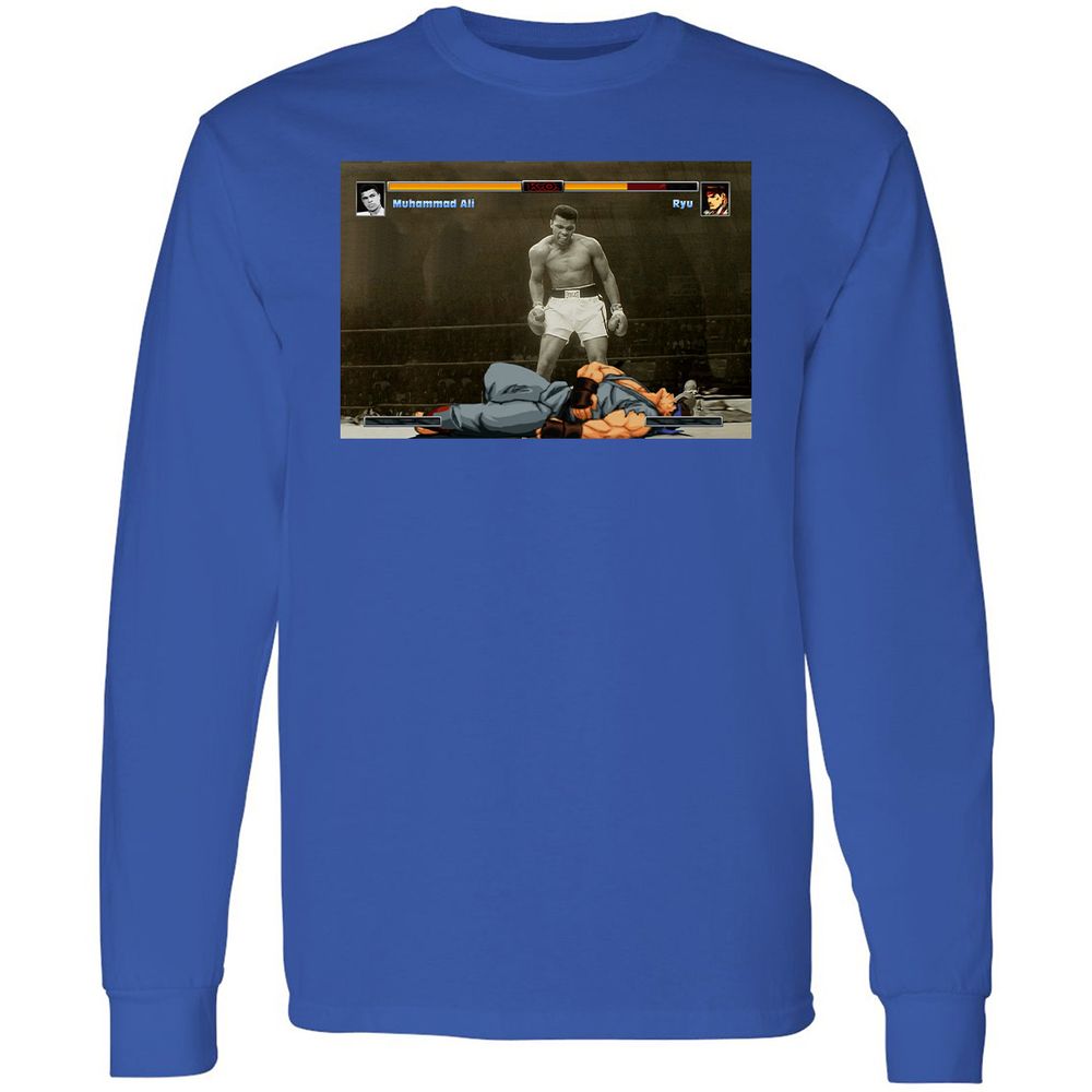 Long Sleeve T-Shirt - SHPUH31A - Royal - 8