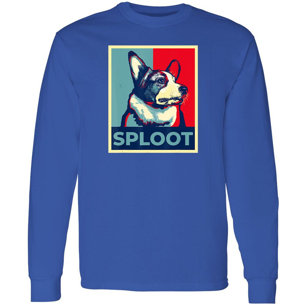 Long Sleeve T-Shirt - 3W5SMR7N - Royal - 8