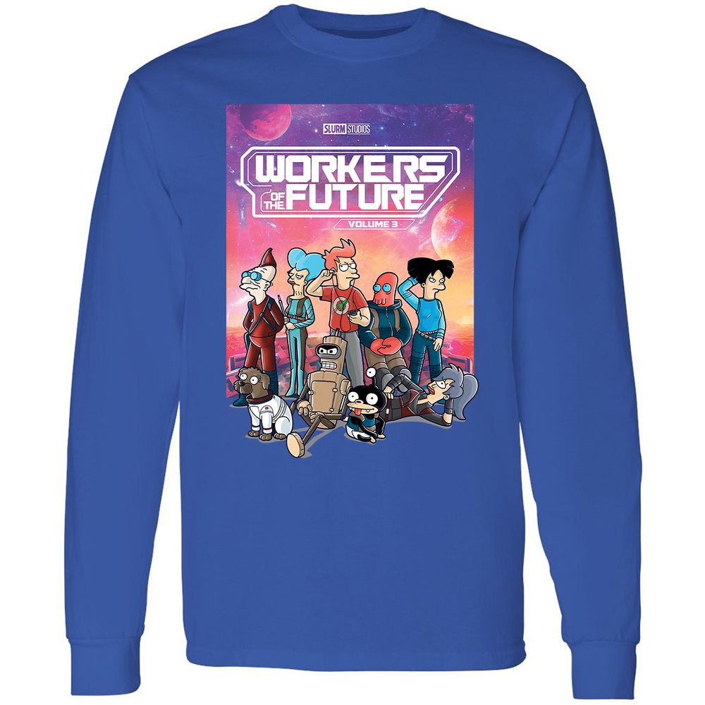 Long Sleeve T-Shirt - BTJD77U7 - Royal - 8