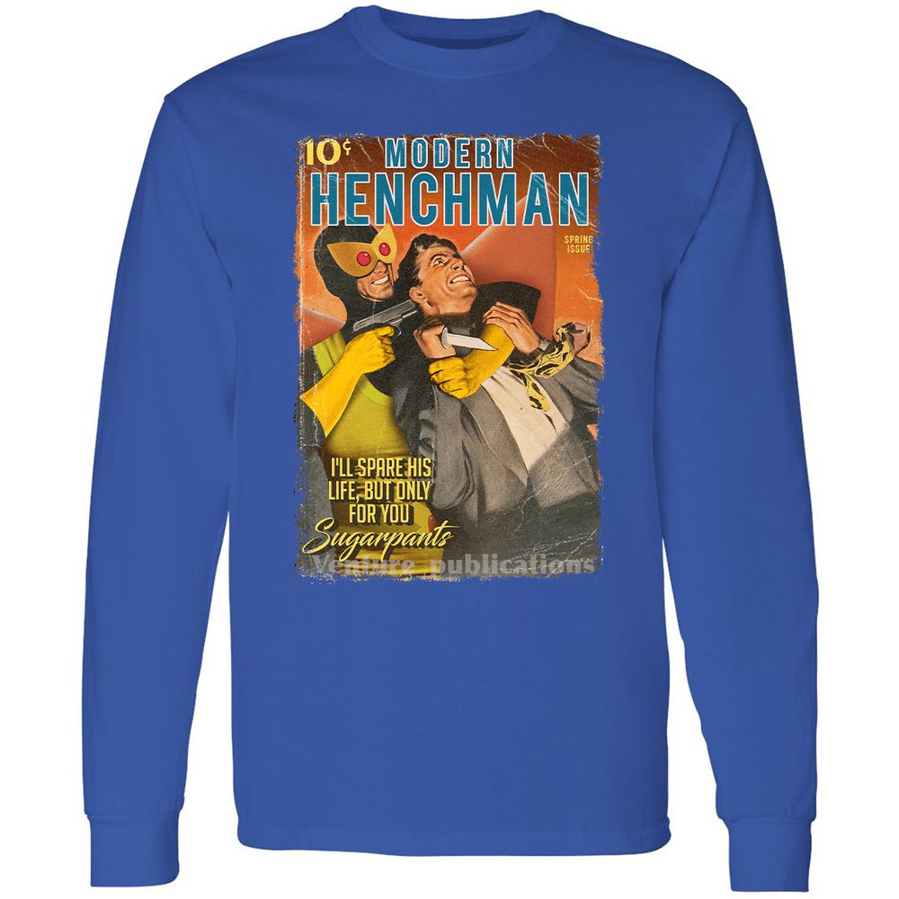 Long Sleeve T-Shirt - 2DHPX1EJ - Royal - 8