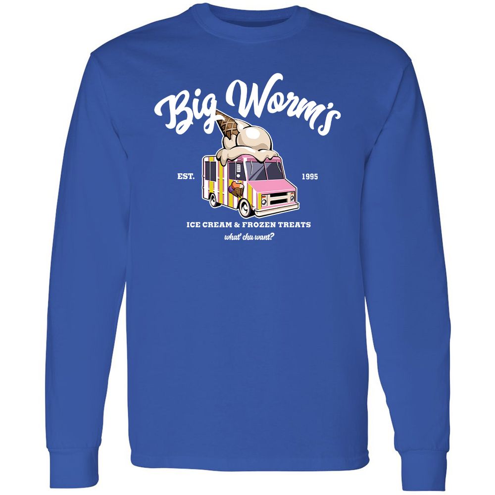 Long Sleeve T-Shirt - LEYYQ5U6 - Royal - 8