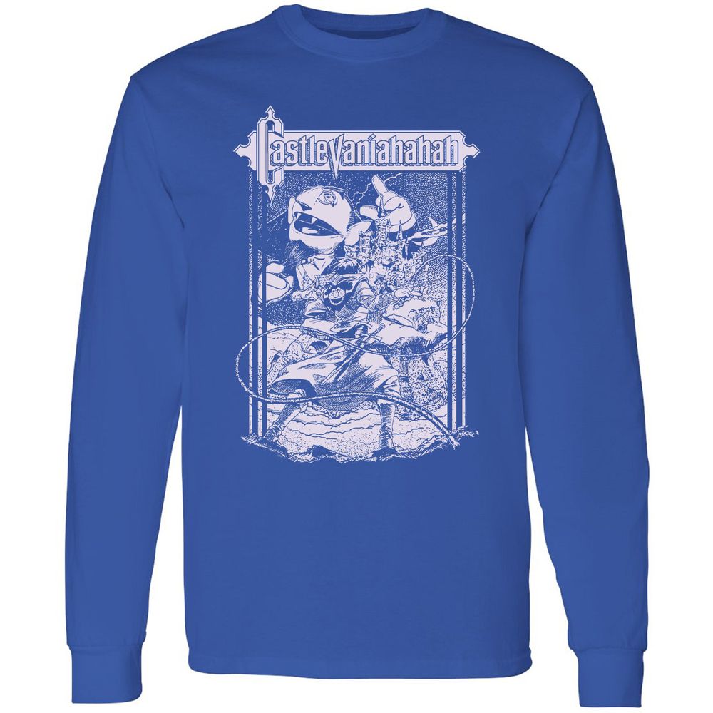 Long Sleeve T-Shirt - THCMQXQU - Royal - 8