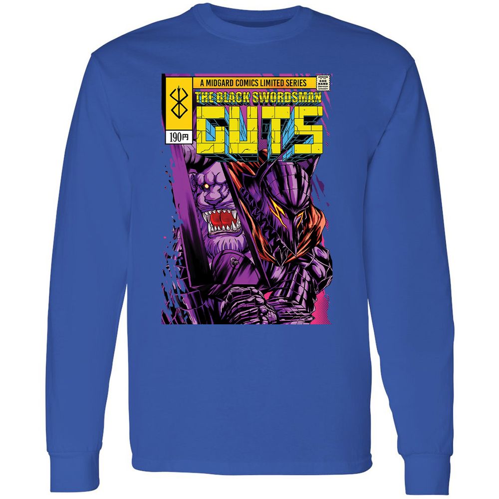 Long Sleeve T-Shirt - Y1GHFHZ2 - Royal - 8