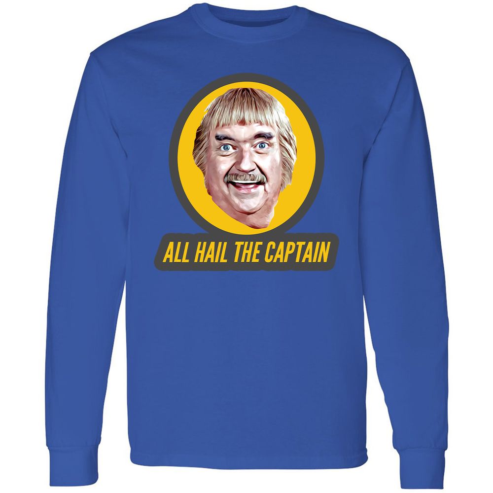 Long Sleeve T-Shirt - PG6QQNUR - Royal - 8