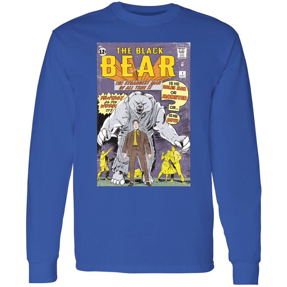 Long Sleeve T-Shirt - YAHG51XC - Royal - 8