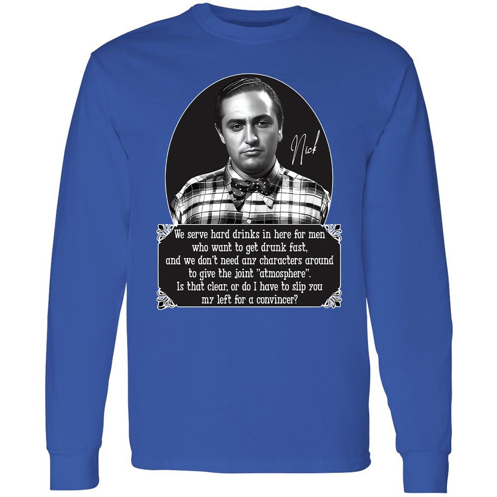 Long Sleeve T-Shirt - LTKMSHEH - Royal - 8