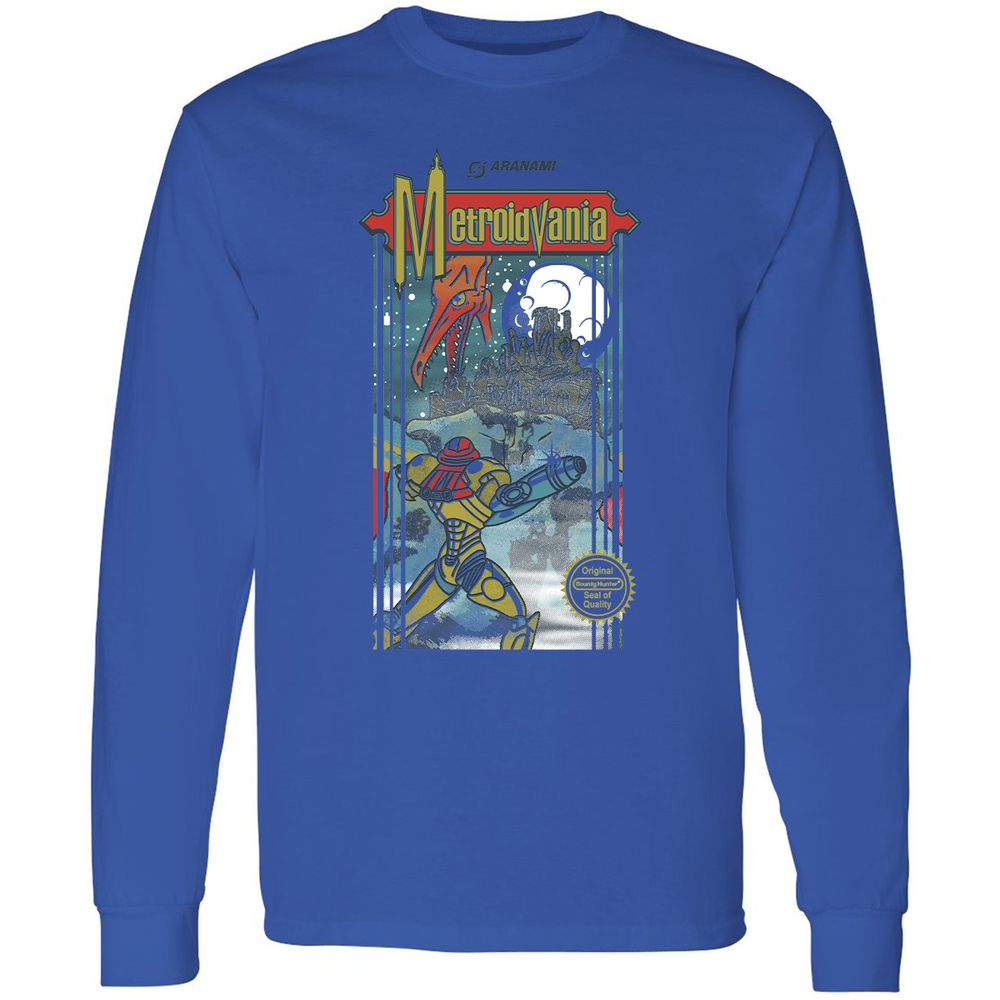 Long Sleeve T-Shirt - ZPSCMJ5P - Royal - 8