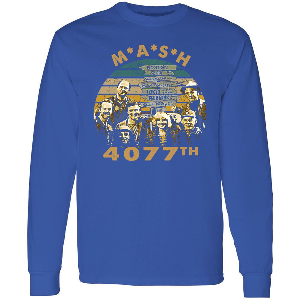 Long Sleeve T-Shirt - VTKKRLN4 - Royal - 8