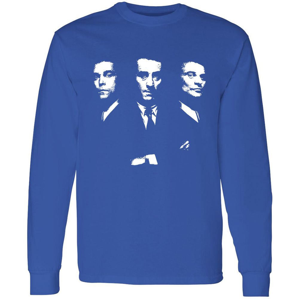 Long Sleeve T-Shirt - 689XYGLW - Royal - 8