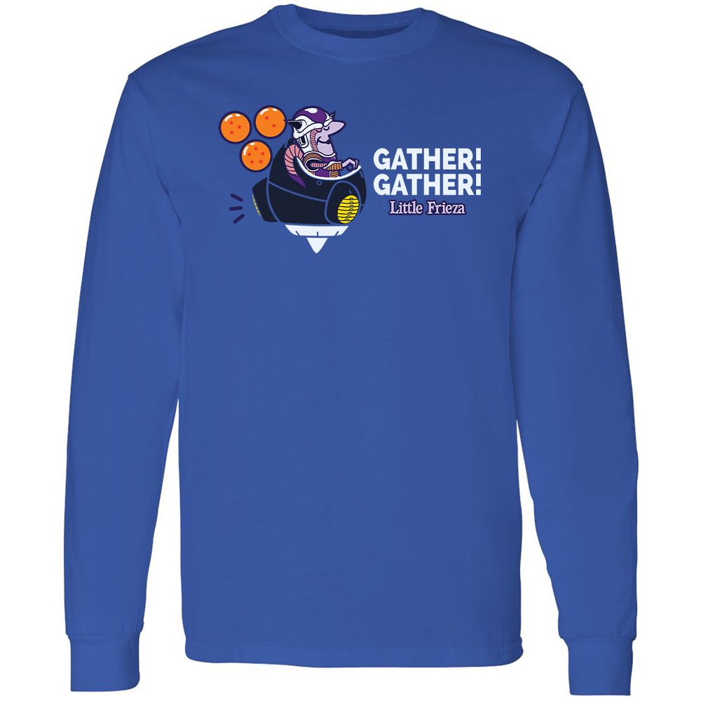 Long Sleeve T-Shirt - HQMJFDCV - Royal - 8