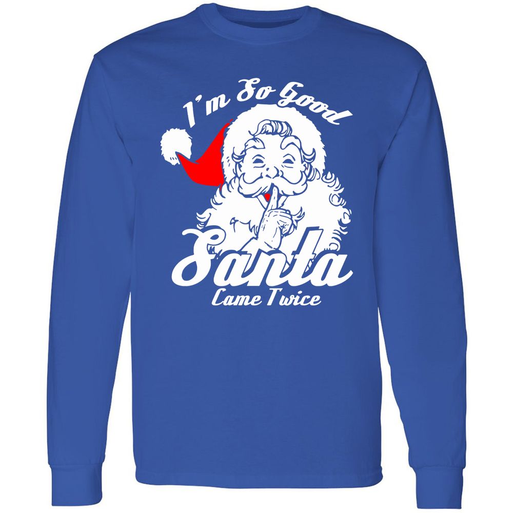 Long Sleeve T-Shirt - V9E4M13Y - Royal - 8