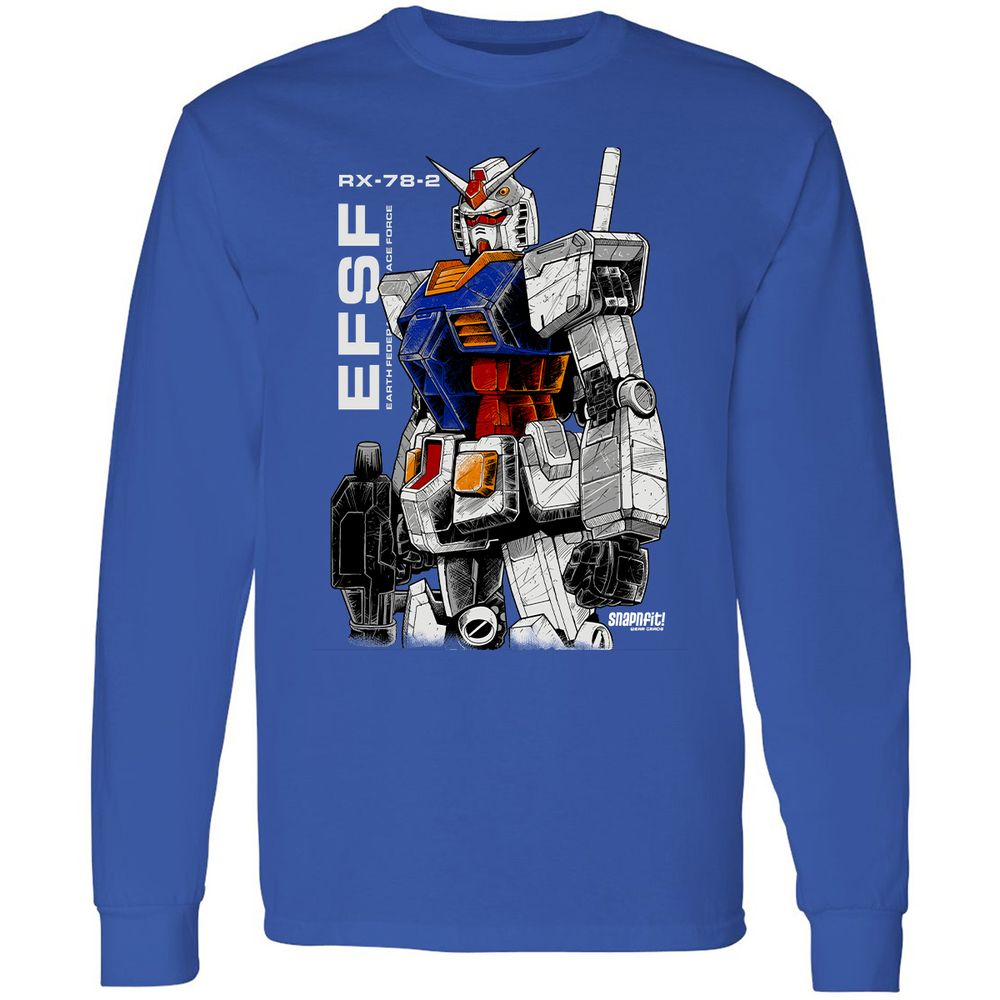 Long Sleeve T-Shirt - T2174R28 - Royal - 8